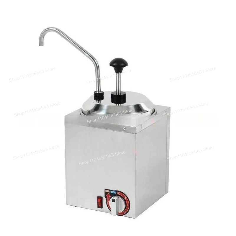 2.5L 220V 110V Distributore di pompa per formaggio commerciale Scaldino elettrico per salsa/formaggio/cioccolato/marca per ristorante