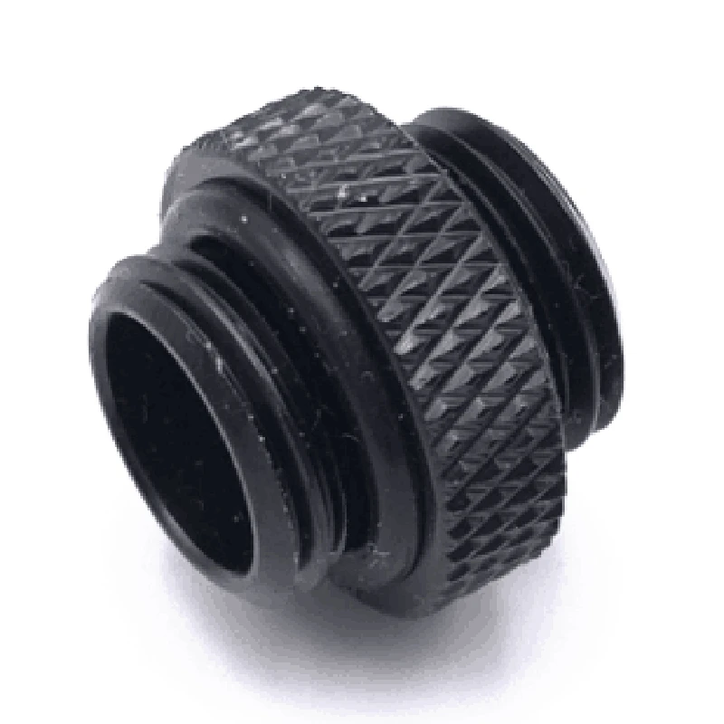 L77A 4-Pack G1/4 inch 5mm Male to Male Connector with Sealed O-Ring for PC Water Cooling Systems Extender Fitting