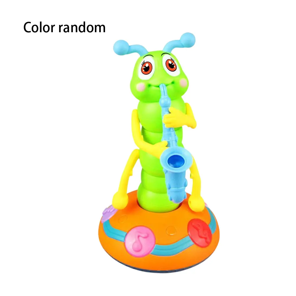 Twist Worm Electronic Toy With Colorful Lights And Music There Is Built-in Lighting System Odorless