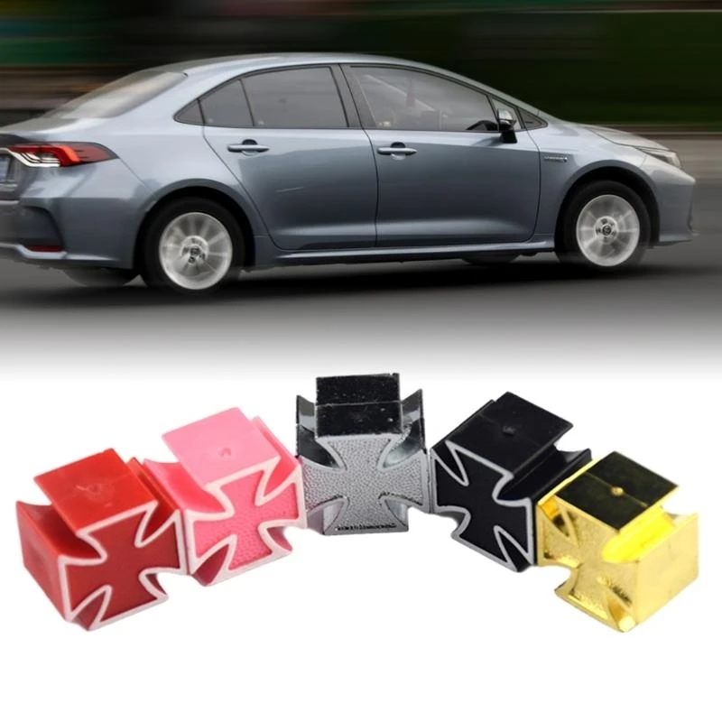 

R6FA 4pcs Tire Valves Stem Caps Car Tire Stem Air Caps Dustproof Covers Unique Tyre Air Valves Caps Replacement Part