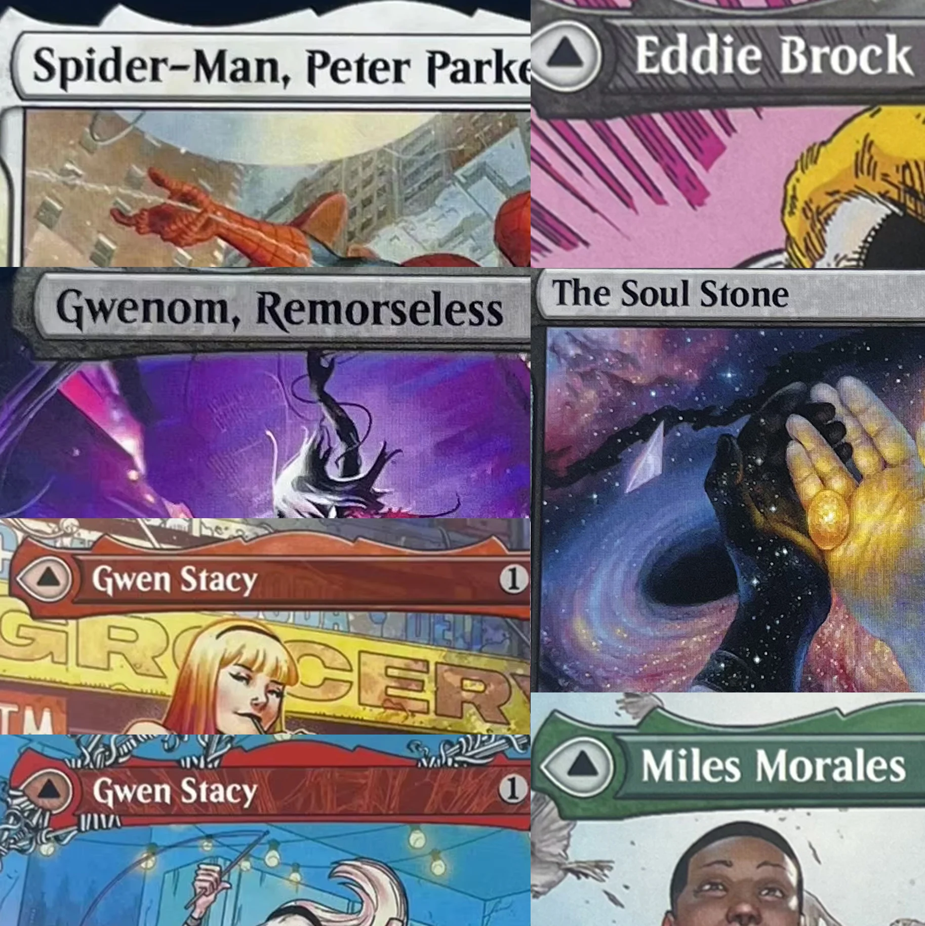 SPM SPE TDM HOLO16-01 Tcg cartões mágicos proxy Mox Jasper Ugin, Olho das Tempestades Ugin, Olho da Sto Elspeth, Storm Slayer reunir