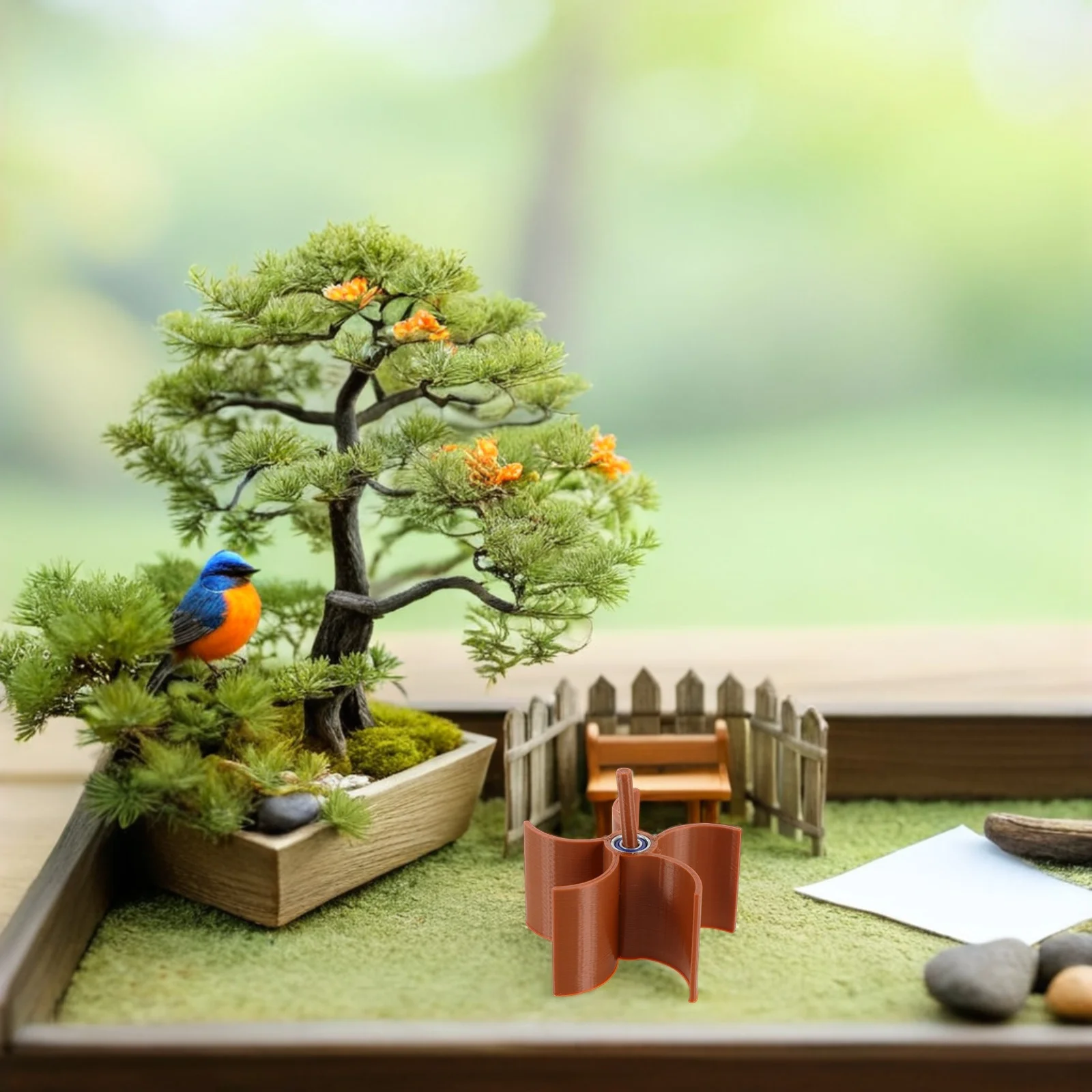 

Маленький рокарий фонтан смола водное колесо вращающийся орнамент для аквариума декор для аквариума настольный фонтан натуральный водный