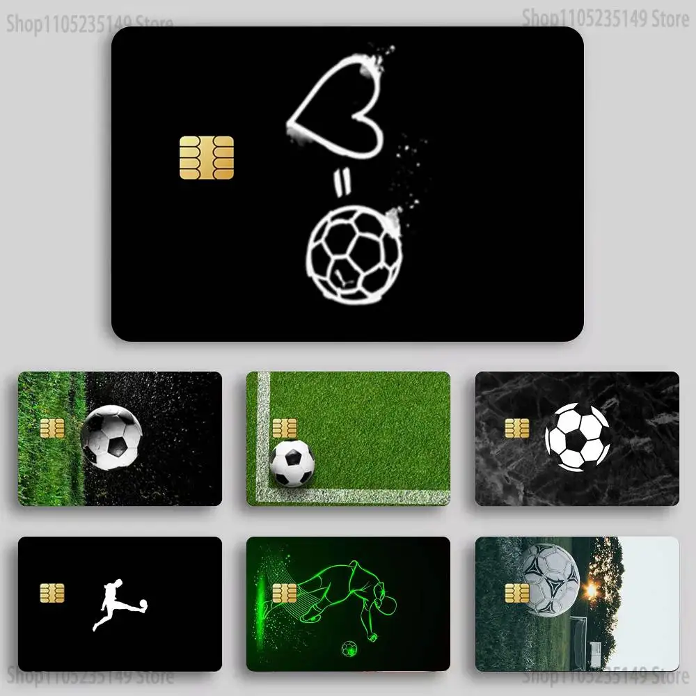

Football Stadium Credit Debit Bank Film Skin Sticker Front Cover