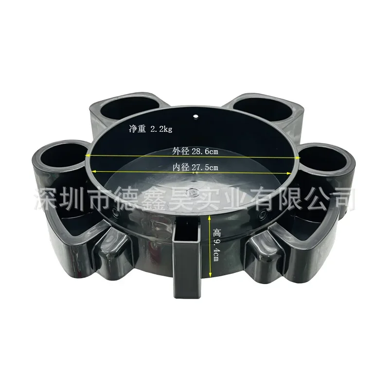 Durable Multifunctional Car Wash Bucket Base with Universal Wheels, Rolling Caddy Holder  Mobile Dolly for Detailing & Storage