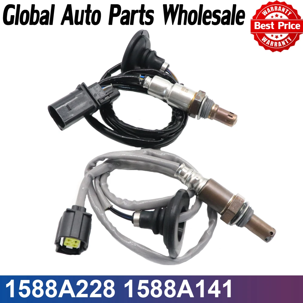 

2x 1588A228 1588A141 Car Up&Downstream Oxygen O2 Lambda Sensor For Mitsubishi Outlander Sport 2.4L 2015-2018