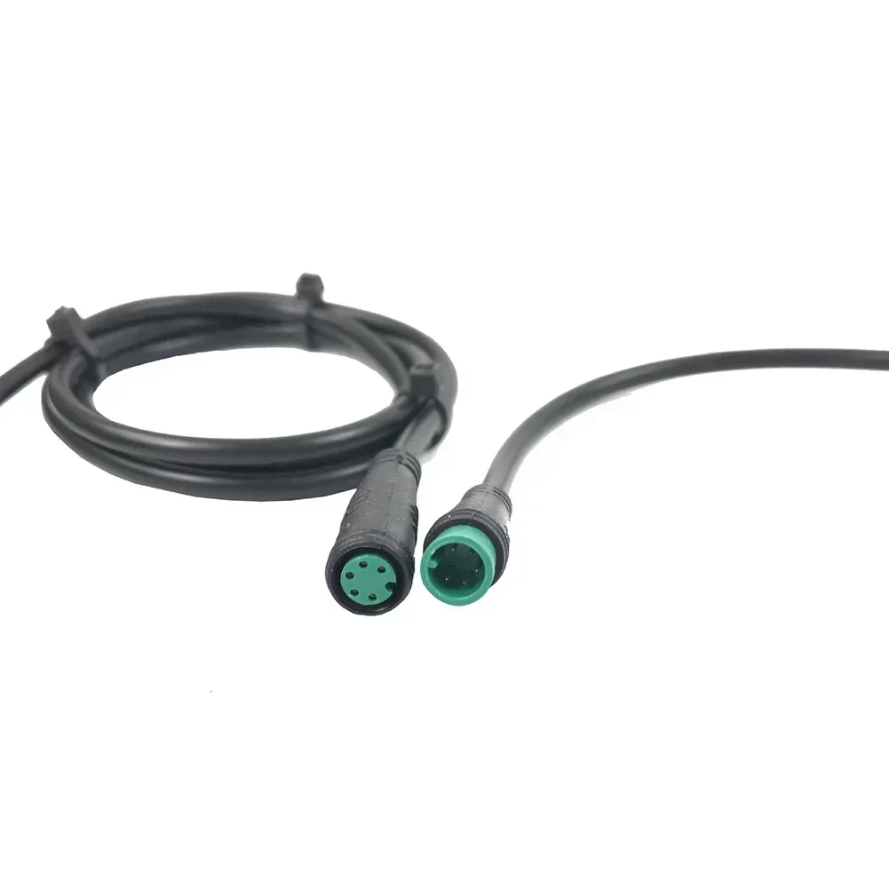 Cavo di prolunga per bici elettrica da 5 pin maschio a femmina connettore verde per cavo di prolunga per display Bafang per bici elettrica