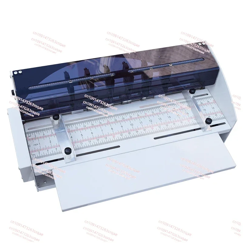 H500 Electric Creasing Machine 220V Paper Cutting Machine Folding Line A3 Folding Automatic Creasing Machine