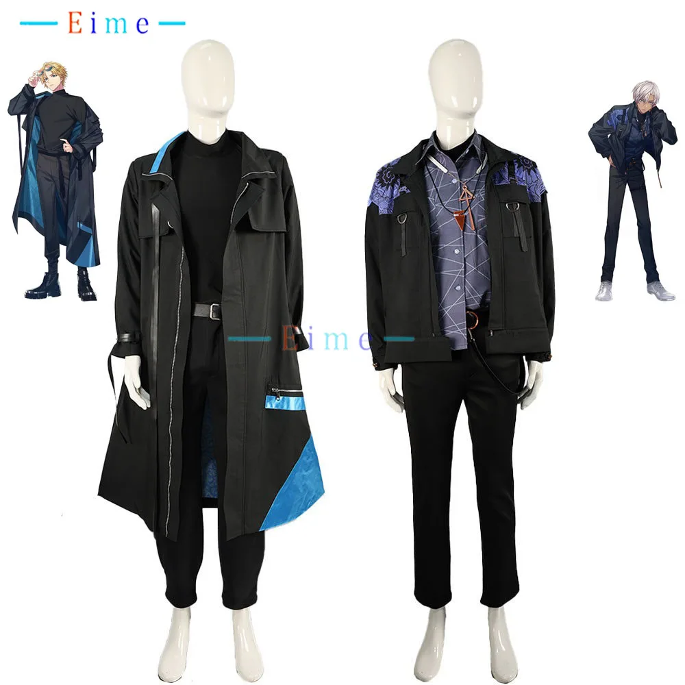 

Vtuber Ibrahim Ex Albio Cosplay Costume Women Men Causul Clothings Halloween Carnival Uniforms Game Party Suit Custom Made