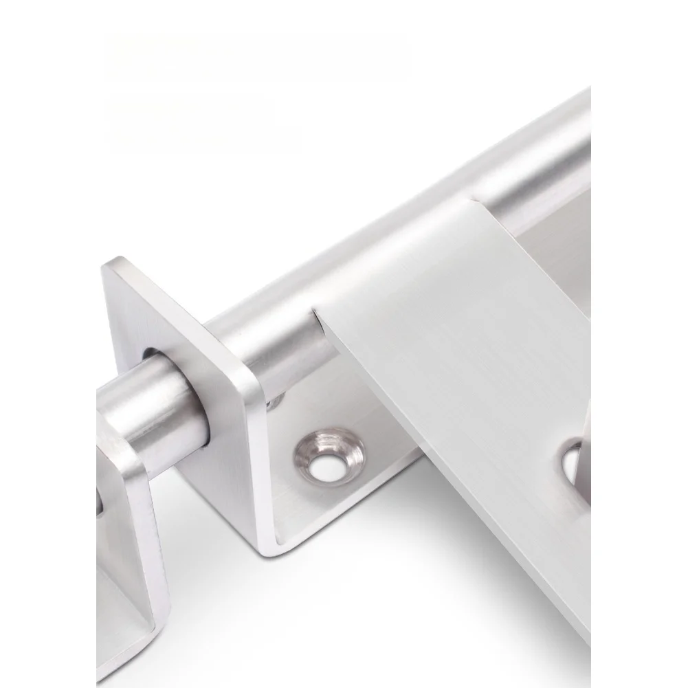 Square Profile Stainless Steel Door Latch Made from 304 Grade Alloy for Consistent Thermal and Stress Performance