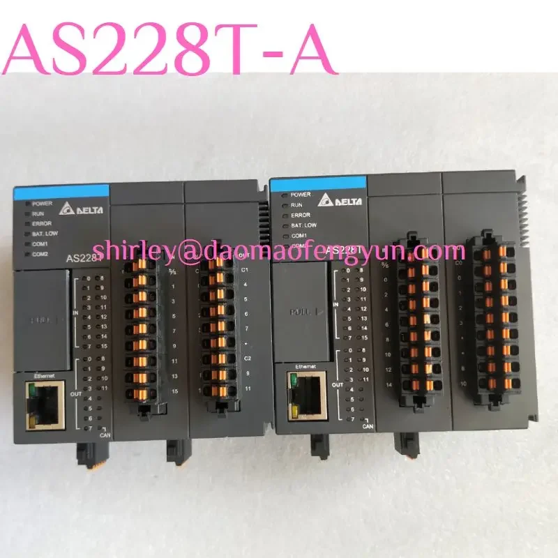 Used PLCAS series programmable controllers AS228T-A Power terminal