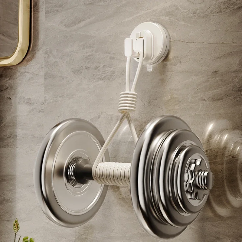 Vakuum-Saugnapf-Haken, bohrfrei, wiederverwendbar, wasserdicht, rostfrei, Badezimmer, Küche, Handtuch-, Bademantel-, Mantel-Aufhängehaken – Detail 7