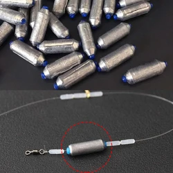10x Fishing Lead Sinker Quick Rods Plumb Pendant Artificial Circle Fast Lead Lure Fishing Tackle Tool 1g 1.5g 2g 3g 4g 6g 8g