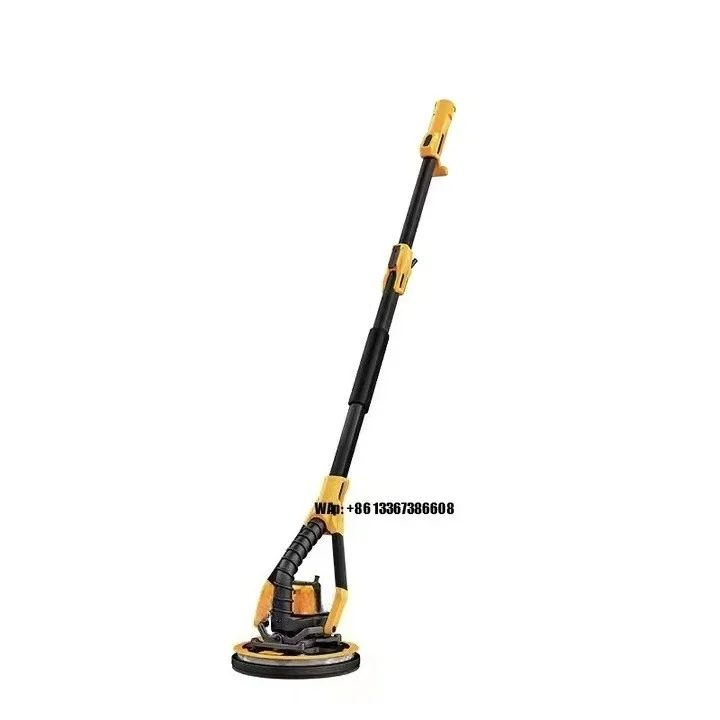 Electric Double Lamp Belt Wall Polishing Machine Long Rod Sandpaper Grinder with Putty 220V Grinding Sander Machine