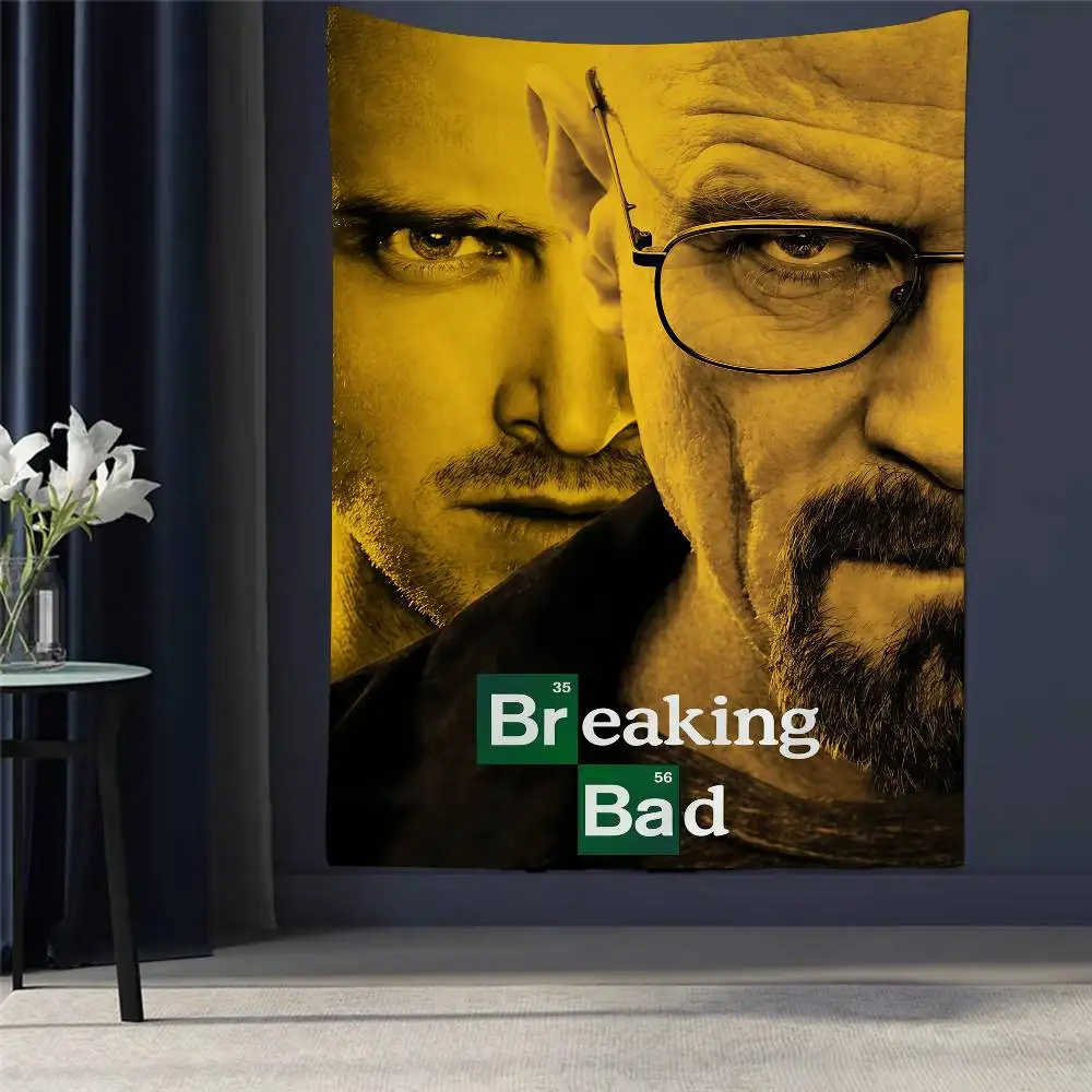 

Breaking Bad TV Show Series Cartoon Tapestry Wall Hanging Decoration Household Home Decor