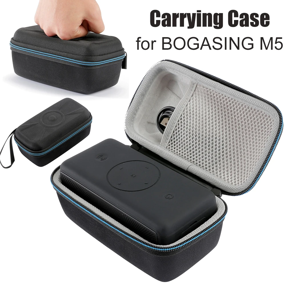 Hard EVA Speaker Carrying Case for BOGASING M5 Waterproof Speaker Protective Box Travel Carrying Bag Speaker Bag Accessories