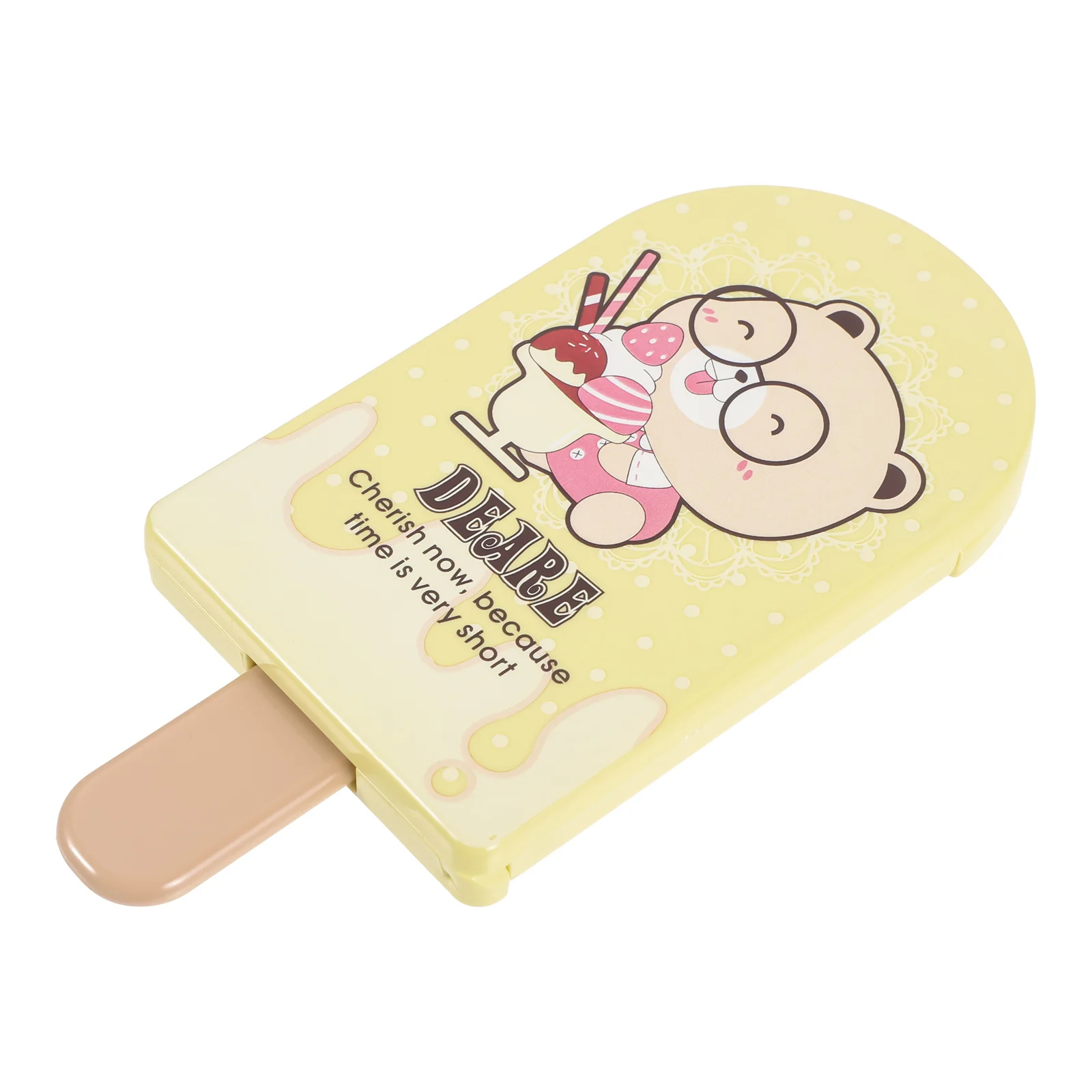 

Cute Compact Mirror Mini Makeup Mirror Foldable Design High-Definition Surface for Wallet Bag Travel Personal Use