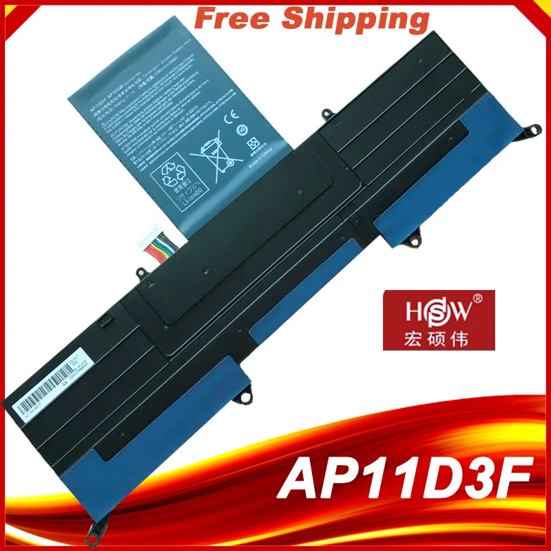 

Аккумулятор для ноутбука ACER Aspire S3 S3-951 S3-951-2464G24iss Женская батарея для ноутбука AP11D3F AP11D4F