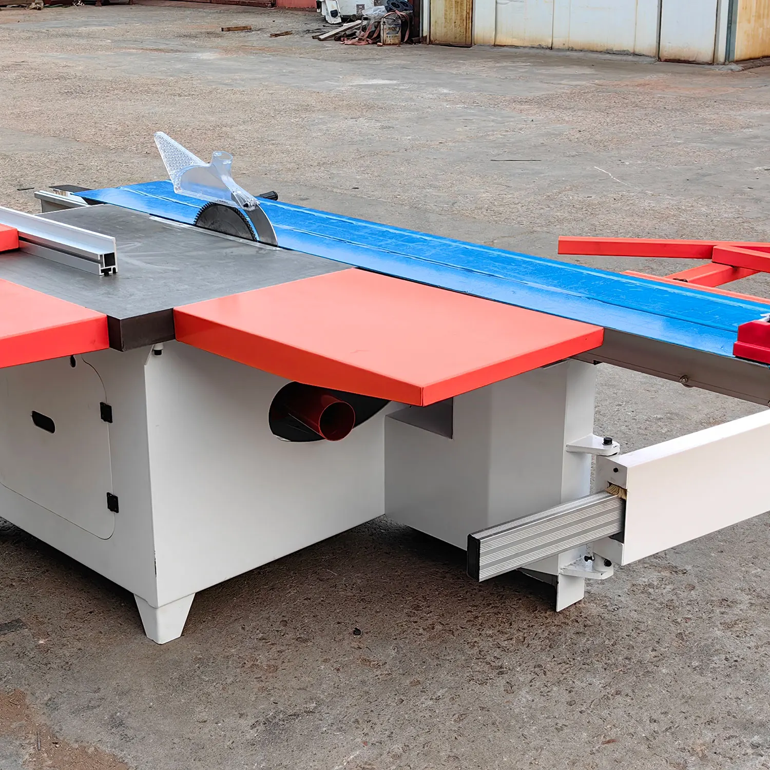 MJ6123 Woodworking 2300mm 45/90 Degrees Sliding Table Panel Saw Wood Cutting Machine