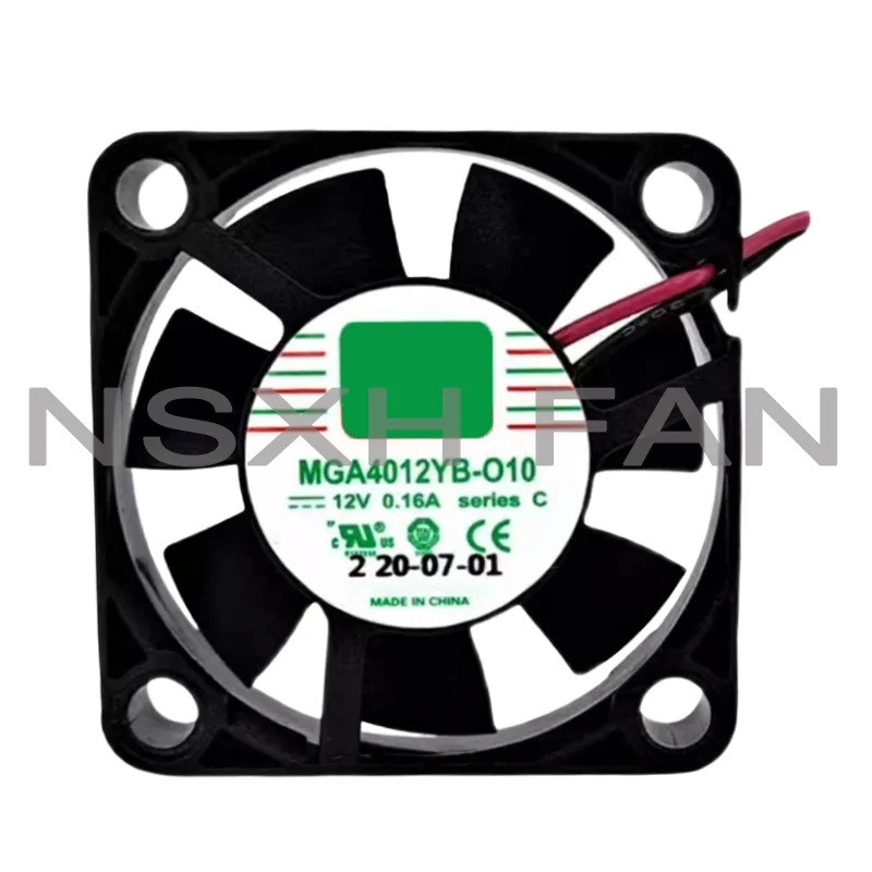 

MGA4012YB-O10 C 010 12V 0.16A 4010 8200rpm Genuine Cooling Fan