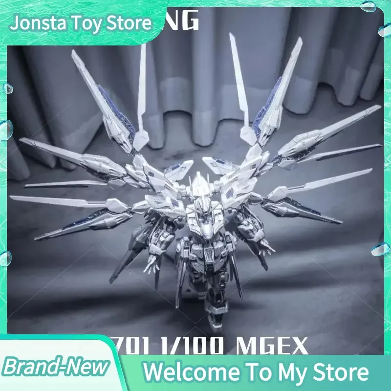 CHANGLONG 7701 MGEX 1/100 Zgmf-X20a Strike Freedom TWILIGHT COATING Assembly Model Kit Action Figure Robot Plastic Model Toy