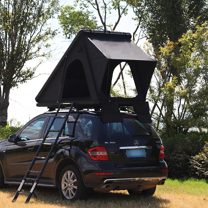 

Tom AutoOutdoor Waterproof 2 Person Roof Top Car Tent Suv 4 Season Hard Shell Roof Top Truck Tent