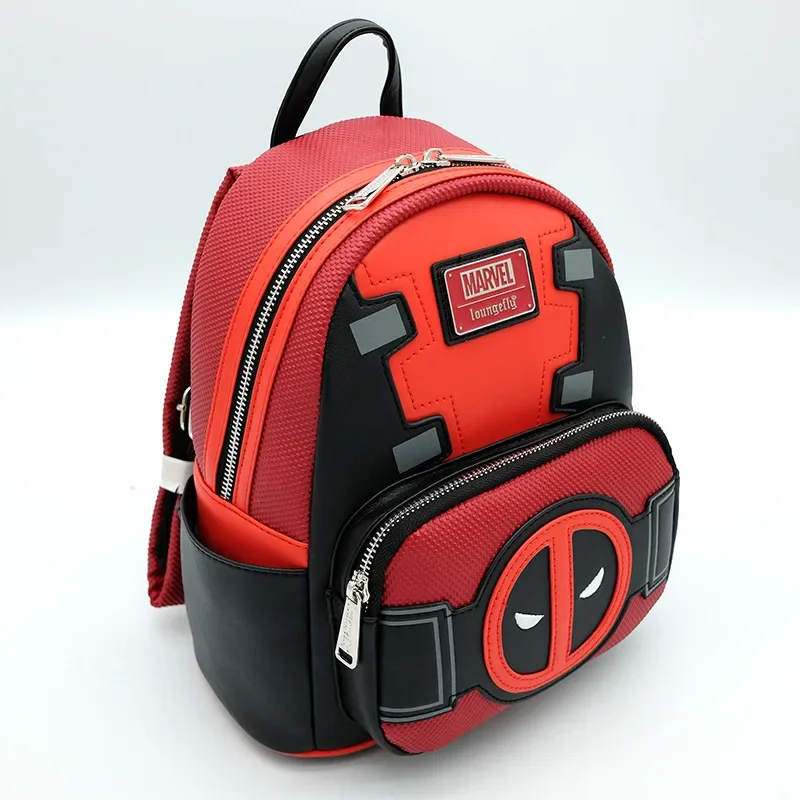 Disney-Avengers Loungefly Deadpool Cartable, Sac à dos de voyage pour enfants, Cartable pour hommes et femmes, Nouveau