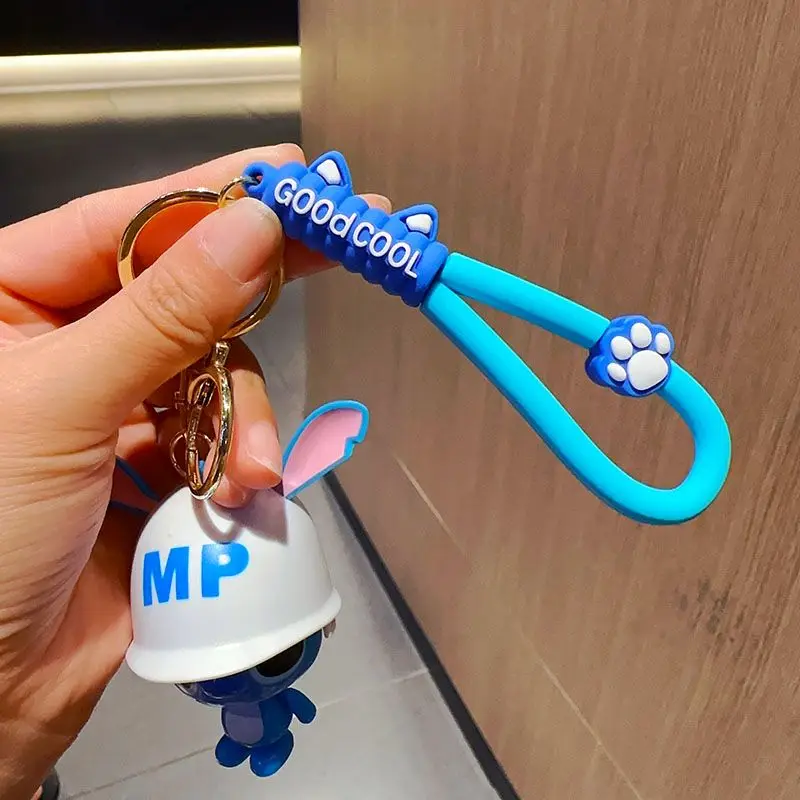 은하수 애완동물 열쇠고리 모자 착용 손발 움직이는 작은 종 세트 만화 배낭 참 장식품 어린이 선물용