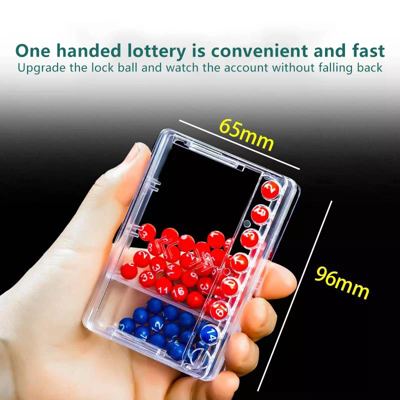 Shake Lucky Ball Board Game, Mini Lottery Number Picking Toy Machine, Party Games