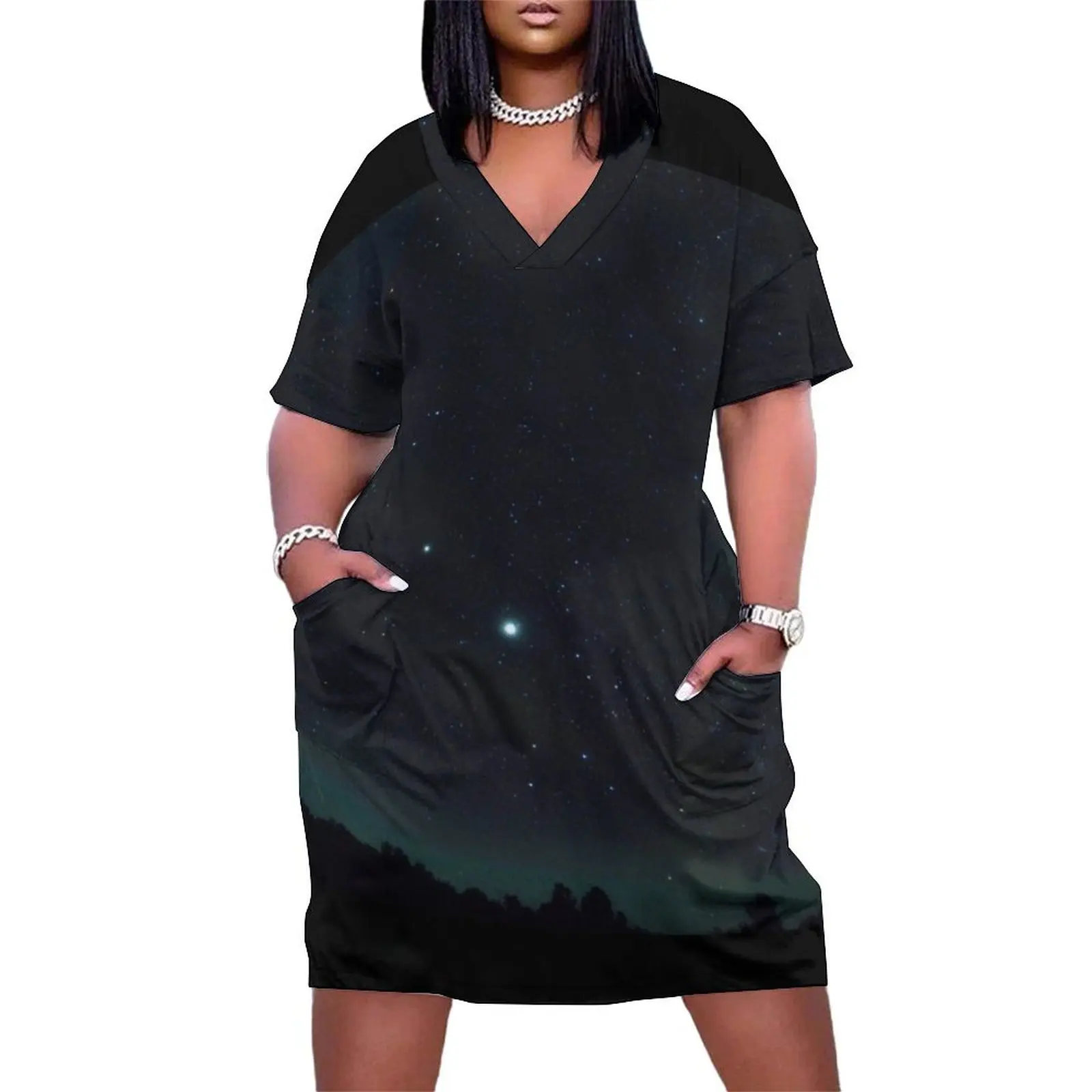 

Milky Way 29 July 20 Loose Pocket Dress long dress women elegant party dresses for women 2025