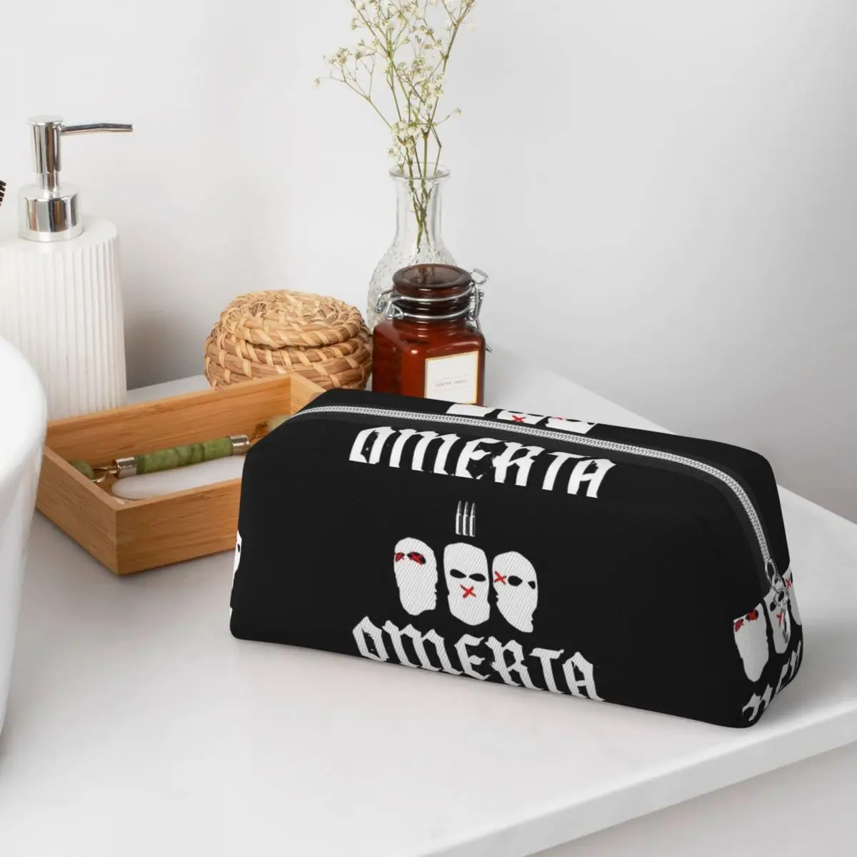 O-Omerta 47 Fashion Pencil Cases for Student Gifts Pen Box Pencil Bag Pencil Pouch Pen Holder