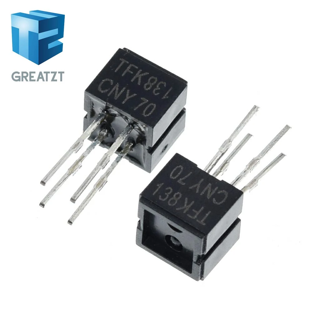 GREATZT 10PCS CNY70 reflection photoelectric switch photoelectric sensor For arduino