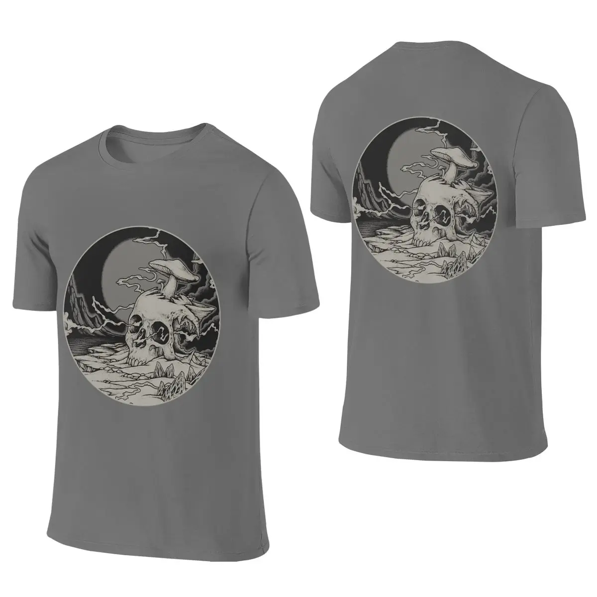 Lost Voyager Unisex Reversible T-shirt Korean Style Sweet Cool Commuting Essential Tees
