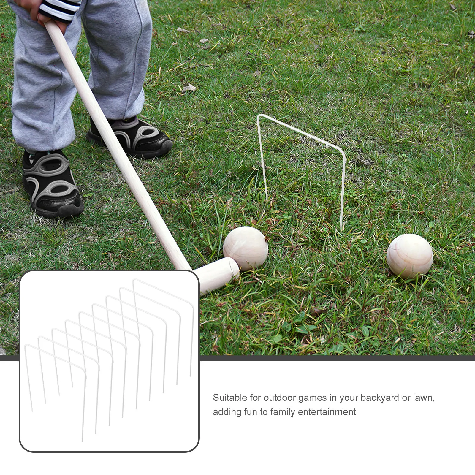 Juego de 9 Aros de Repuesto de - Croquet Set Lawn reseña y precio