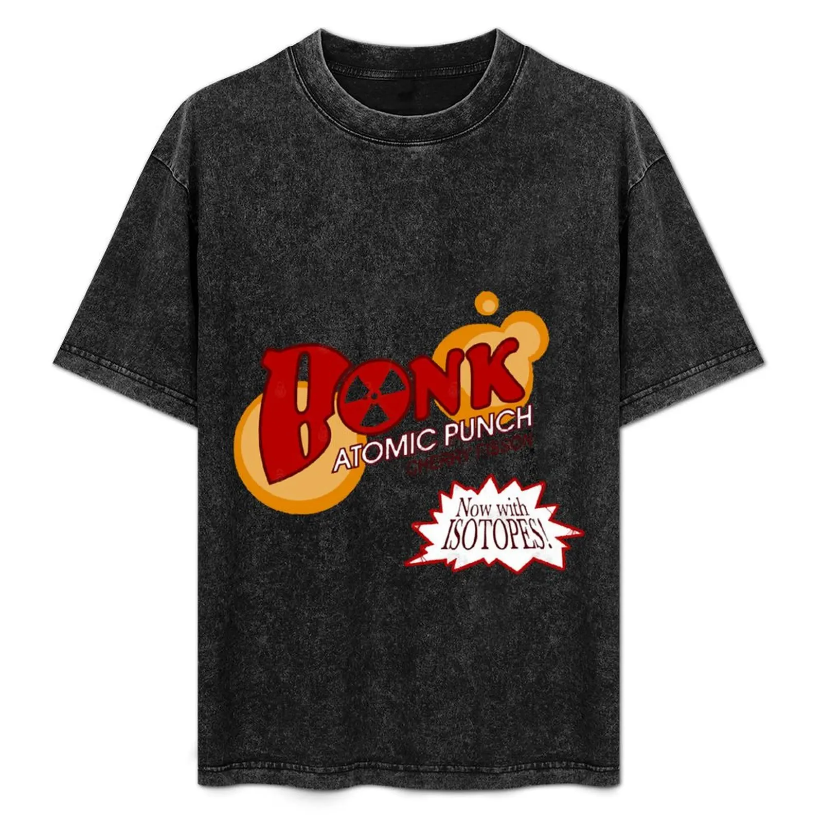 

Bonk Atomic Punch OFFICIAL (RED) T-Shirt luxury designer oversize t-shirts man anime Men's t-shirt