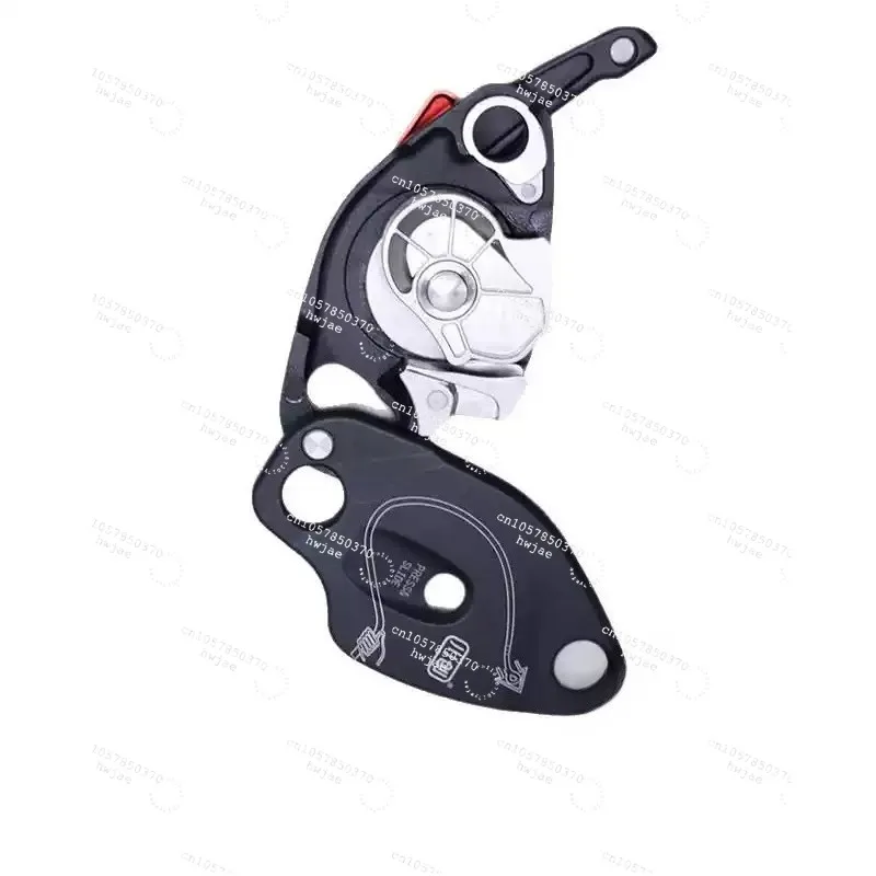 For Outdoor Climbing Descender, CCK-TL Speed Descent Gear, Manual Stop Rope Control for High Altitude Work