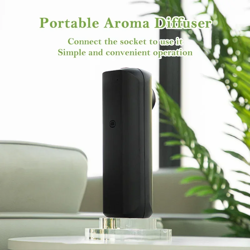 Namste-Diffuseur de parfum électrique, supporter ficateur d'air mural, désodorisant domestique, contrôle par machine Bluetooth, capacité de 100ml, 300 m3