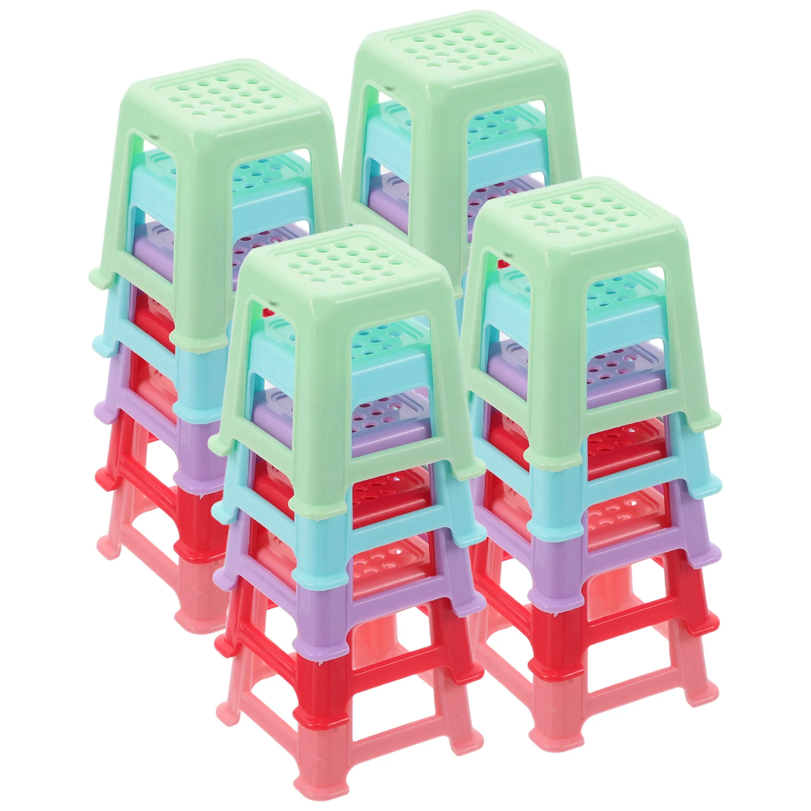 

20pcs Paint Pouring Tools Mini Canvas Stand Non-Slip Fluid Painting Support Plastic Easel For Art Diy Kids Tabletop Painting
