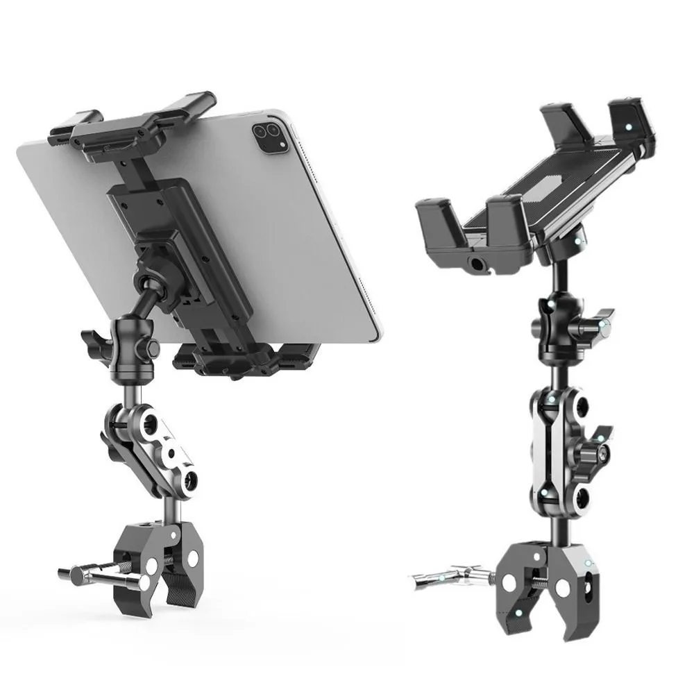 Universal Vehicle Handle Mount Phone Holder Heavy Duty Tablet Bracket Clamp Tablet Mount Stroller