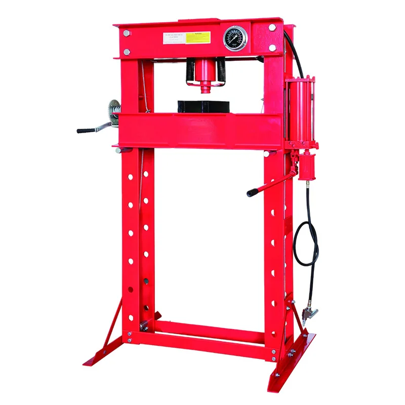 6T 50T Range Hydraulic Shop Press Manual Pneumatic Tool Series Servo Featuring Bearing Gear Motor Pump Engine Pressure Vessel