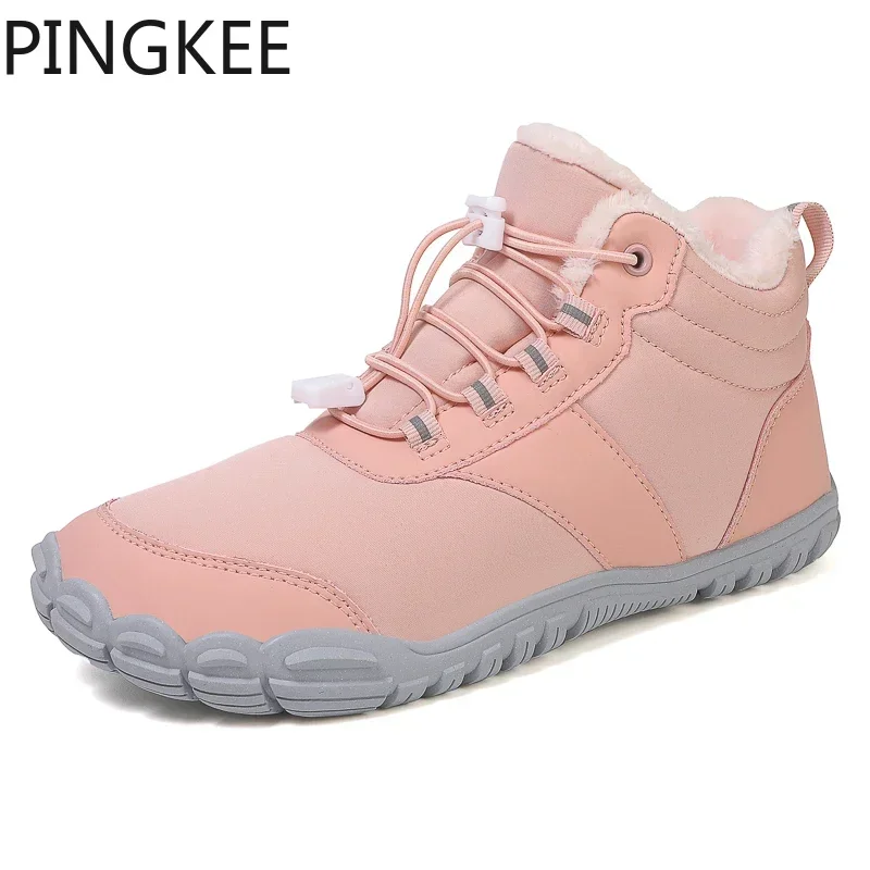 PINGKEE VENOCON Wide ToeBox Barefoot Athletic scarpe minimaliste uomo donna inverno neve piedi termici stivali Sneakers calzature uomo