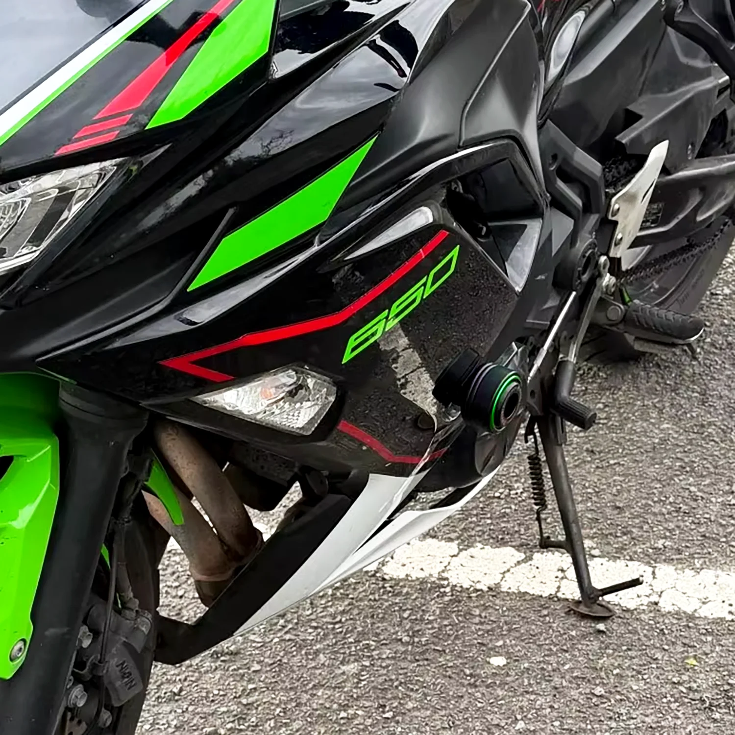 Für Kawasaki NINJA 650 Z750 Z1000 R Z1000R Z900 Z650 Ninja650 2025 2026 Zubehör Motorrad-Rahmenschutz Sliders Z 650 900 – Detail 1