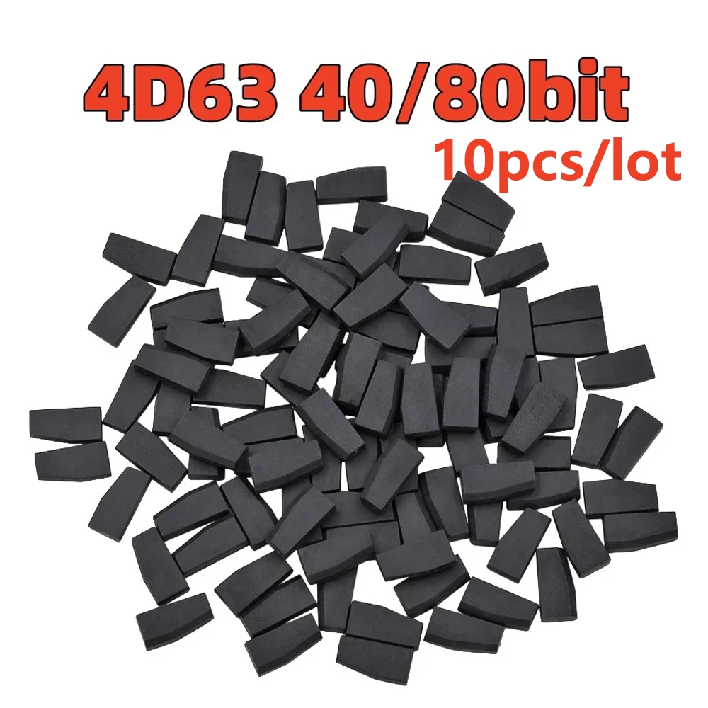 

10pcs 4D63 40/80bit ID63 ID83 TP33 Blank Ceramic Transponder Chip for Ford Mazda Lincoln Car Key