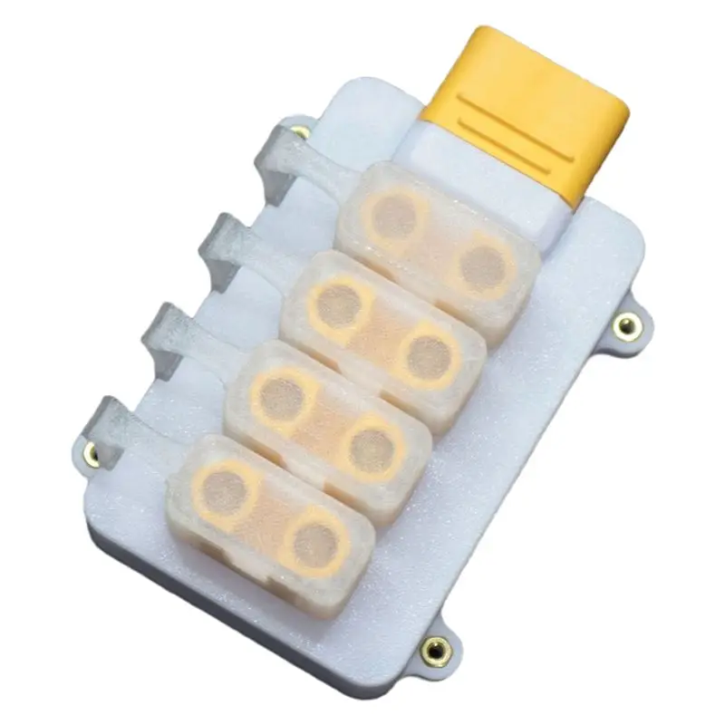 

N91R-AS150 150A 4-канальная плата распределения питания для дронов, радиоуправляемых лодок, электромобилей, с позолоченными медными клеммами, новая