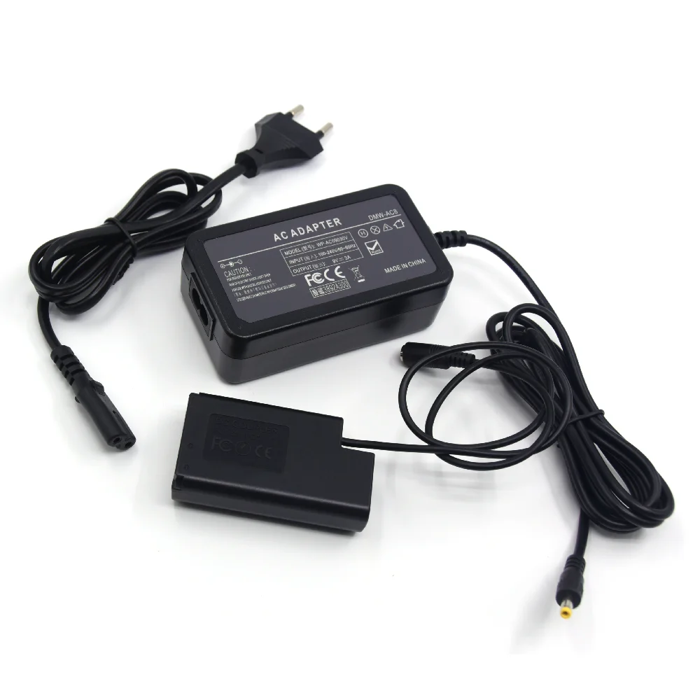 

DMW-AC8 Camera AC Power Adapter DMW-DCC16 DMW-BLJ31 Dummy Battery for Panasonic Lumix S1 DC-S1H DC-S1R DC-S1M DC-S1RM Camera