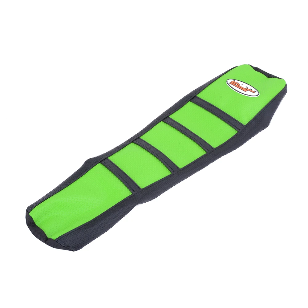 Para Kawasaki KX65 KLX110 KX 65 KLX 110 2000-2017 funda de asiento de motocicleta funda de cojín de asiento de goma suave Dirt Pit Bike todoterreno