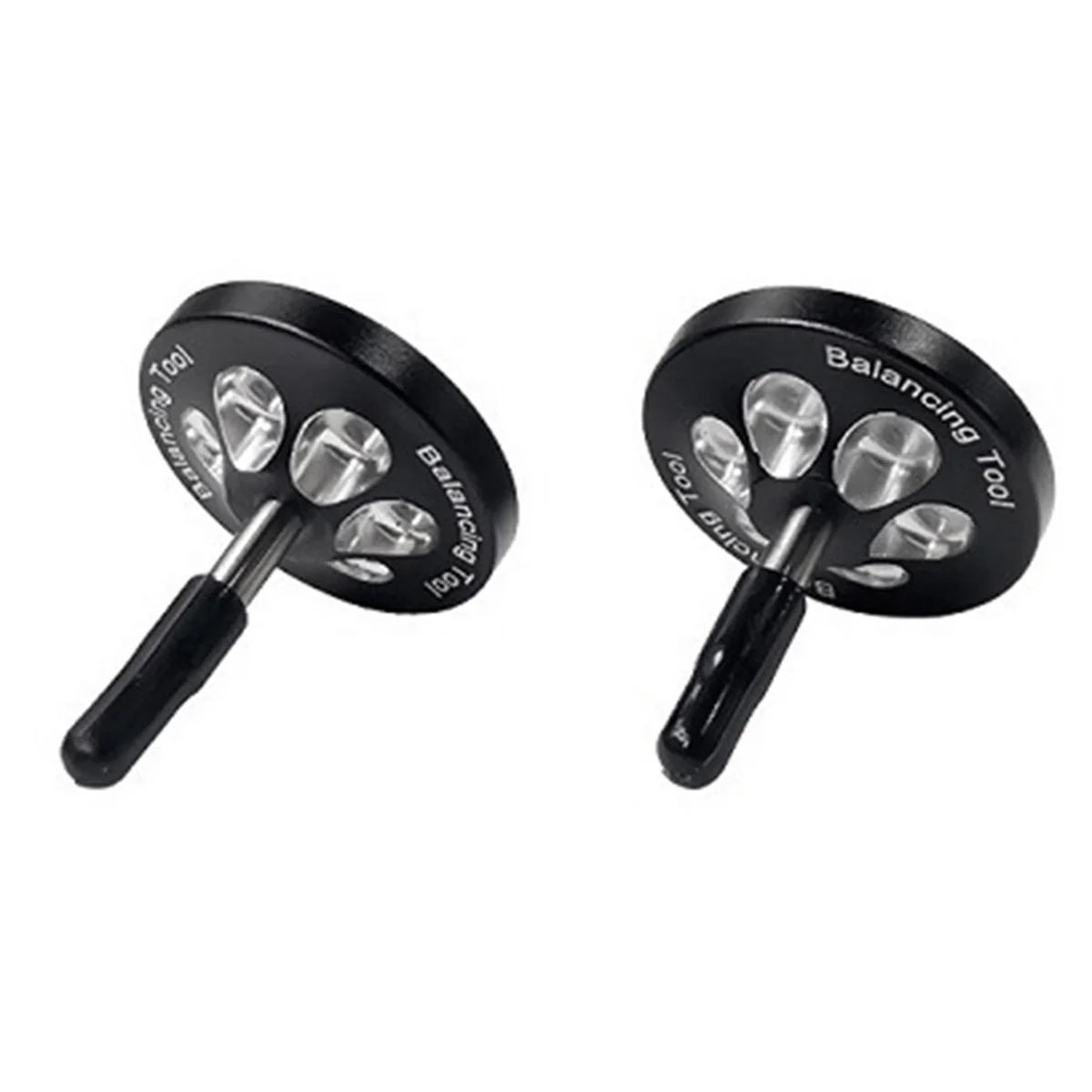 

AM-металлический инструмент для балансировки груза автомобиля, сбалансированный стабилизированный кузов, аксессуары для обновления радиоуправляемого автомобиля, черный + серебристый