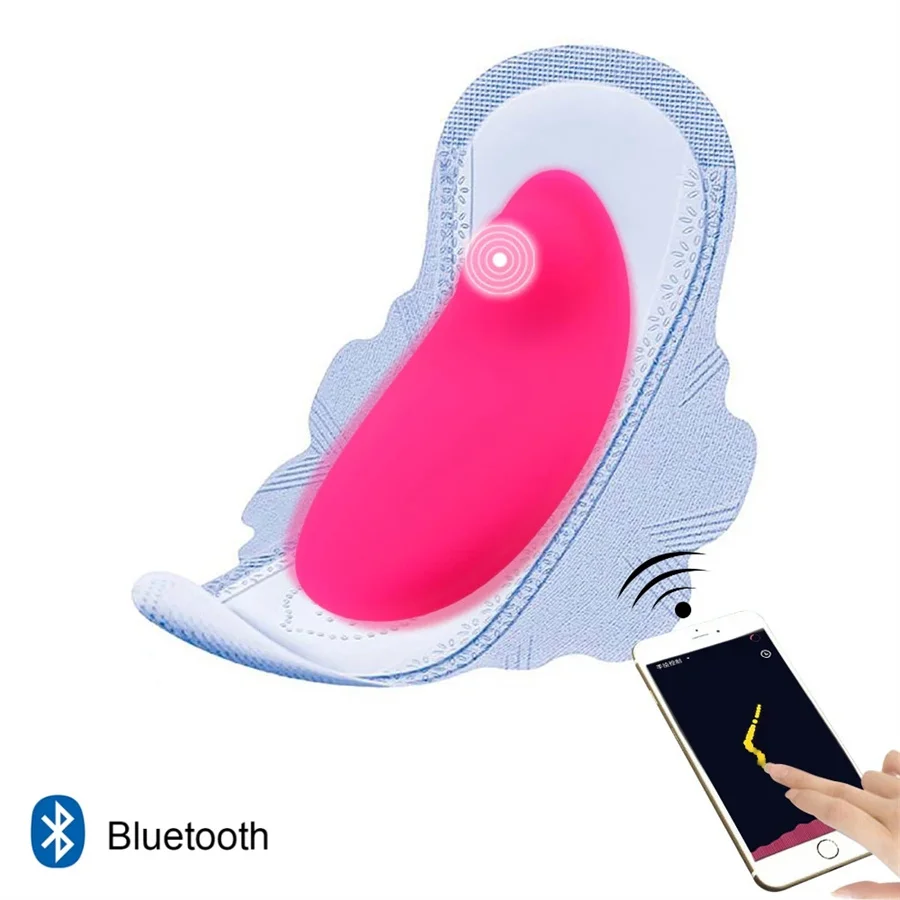 

7 Speeds APP Smart Vibrator Wearable Panties Vibrating Egg Wireless Control G-Spot Vibrator Clitoris Stimulator Adult Sex Toy