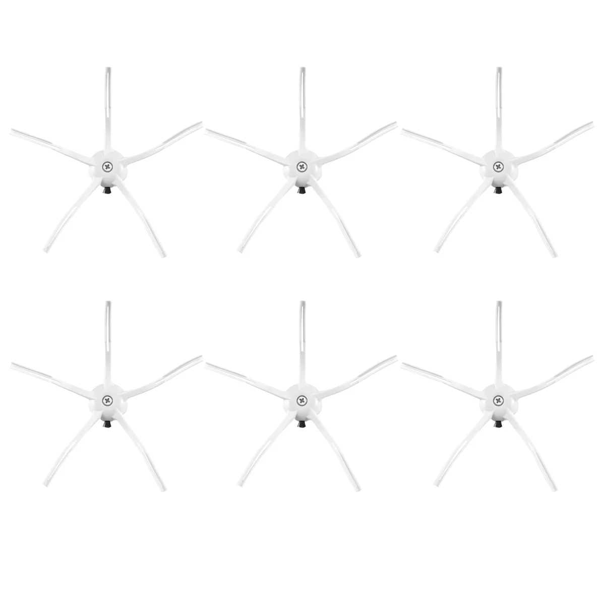 แปรงด้านข้างสําหรับ Xiaomi Roborock S7 S7 Max S7 Maxv T7S T7S Plus S6 S5 MAX S50 S55 E35 E2 หุ่นยนต์เครื่องดูดฝุ่นสีขาว # เอบีพีพีพี