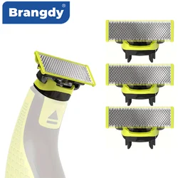 Brangdy Shaver Replacement Blades Compatible with Original One Blade QP2520 QP2630 QP2724 QP6510 QP6520 QP6530 Electric Shaver