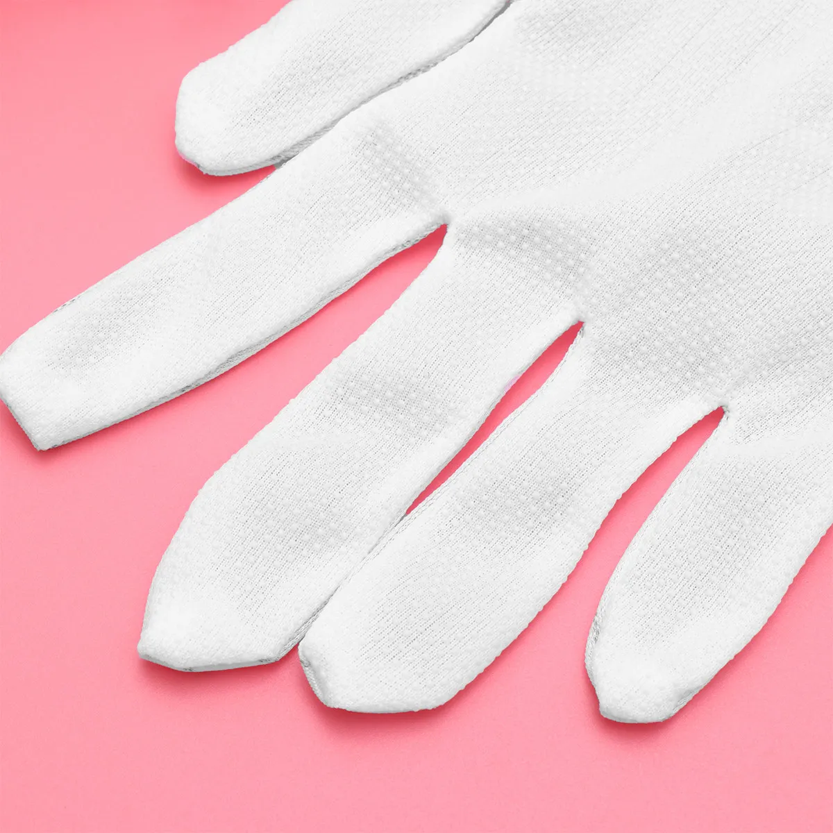 

10Pairs Anti-Static Gloves White Lightweight Comfortable One Size Fits Most Protective Industrial Working Gloves for Electronics